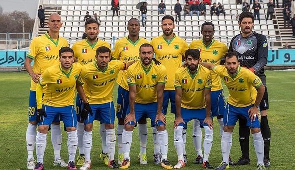 عکس بازیکنان تیم نفت آبادان