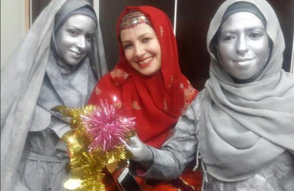 عکس علی صادقی وهمسرش خاله شادونه