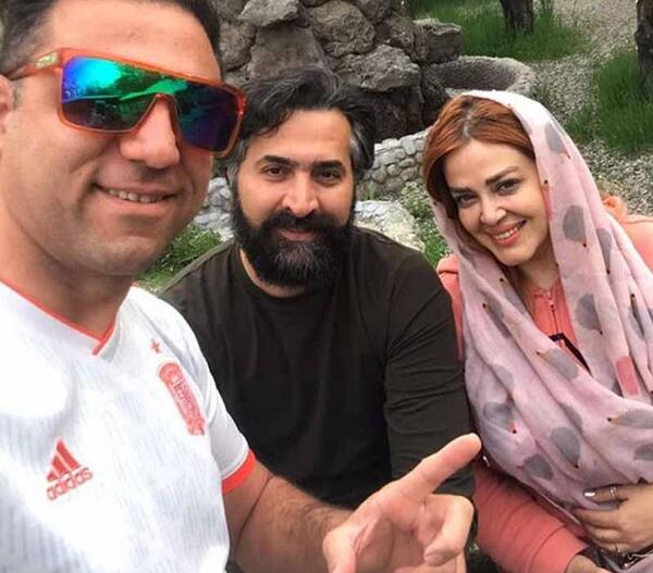 عکس بهاره رهنما و حاجی