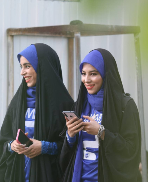 عکس دختر چادری استقلالی