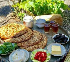 عکس صبحانه پاییزی