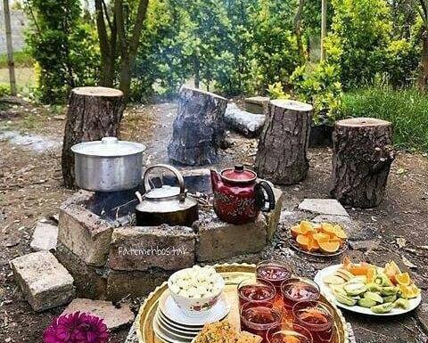 عکس صبحانه پاییزی