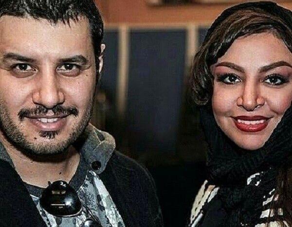 عکس از جواد عزتی با همسرش
