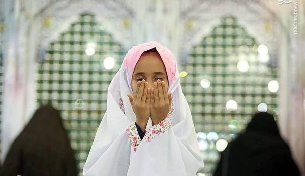 عکس روز دختر قم