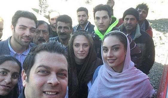 عکس بچه ی پژمان بازغی