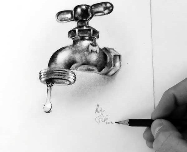 عکس ایده برای نقاشی سه بعدی