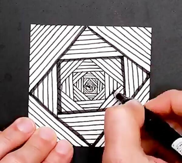 عکس ایده برای نقاشی سه بعدی