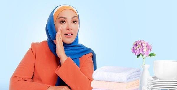 عکس تبلیغات الهام حمیدی