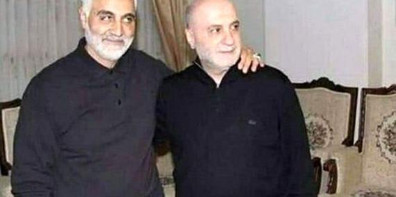 عکس حاج قاسم سلیمانی بعد از ترور