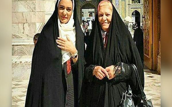 عکس تصاویر لیندا کیانی و مادرش