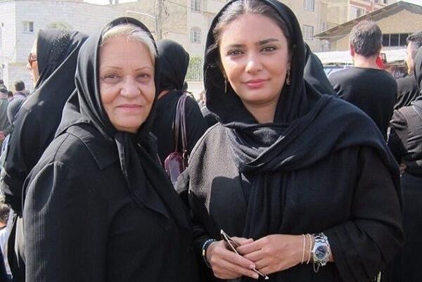 عکس تصاویر لیندا کیانی و مادرش
