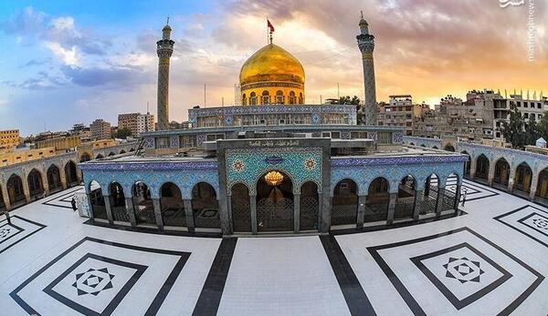 عکس ضریح حرم حضرت زینب