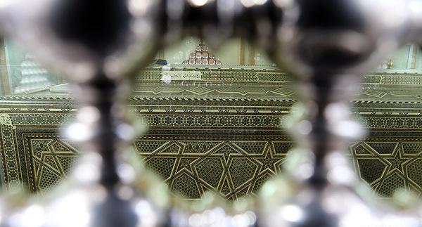 عکس ضریح حرم حضرت زینب