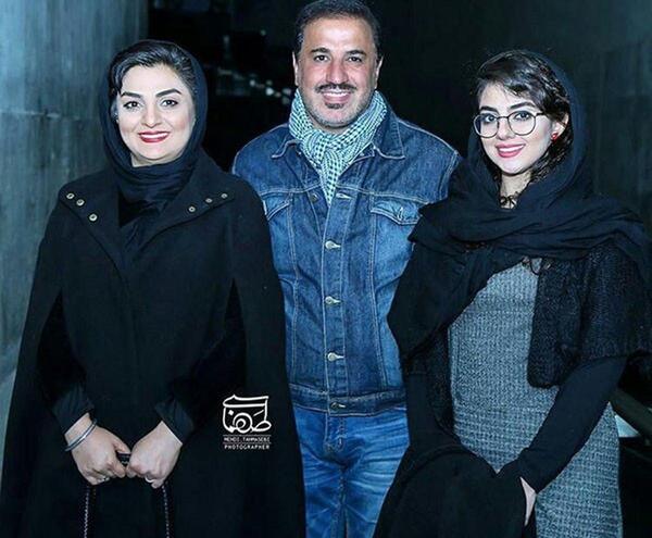 عکس بازیگر حسین سلیمانی و همسرش