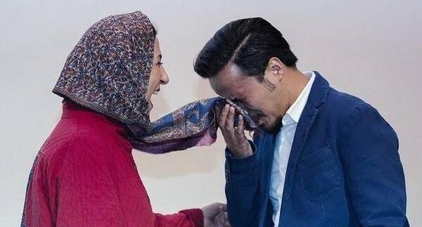 عکس بازیگر حسین سلیمانی و همسرش