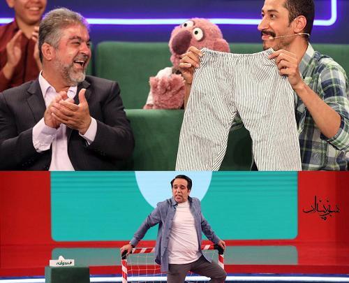 عکس بهرام افشاری در خندوانه