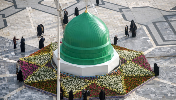 عکس یادگاری حرم