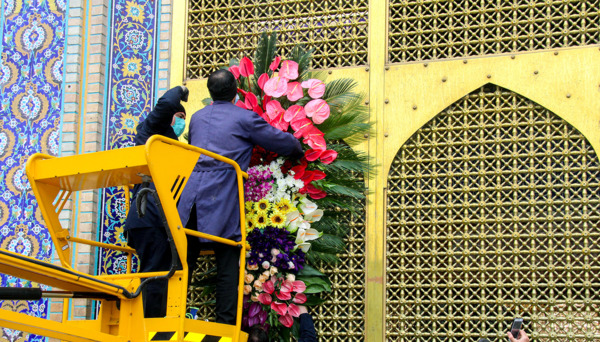 عکس یادگاری حرم
