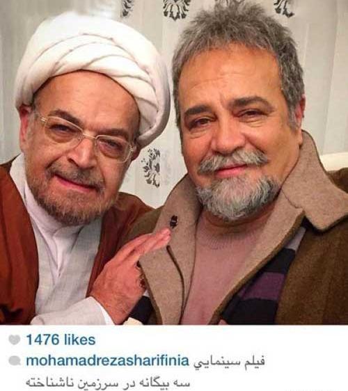 عکس شباهت حمید لولایی با روحانی