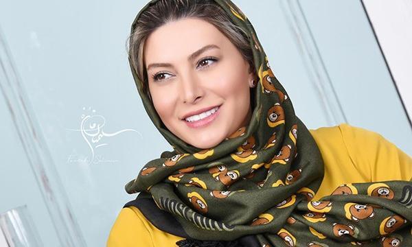 عکس فریبا نادری با پسرش