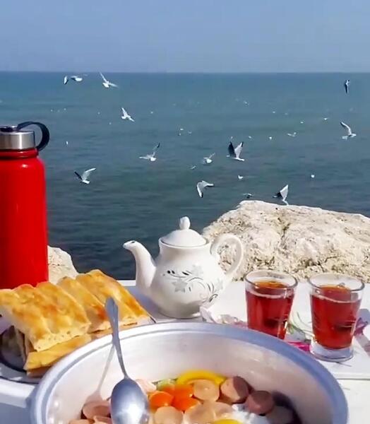 عکس صبح بخیر با چای