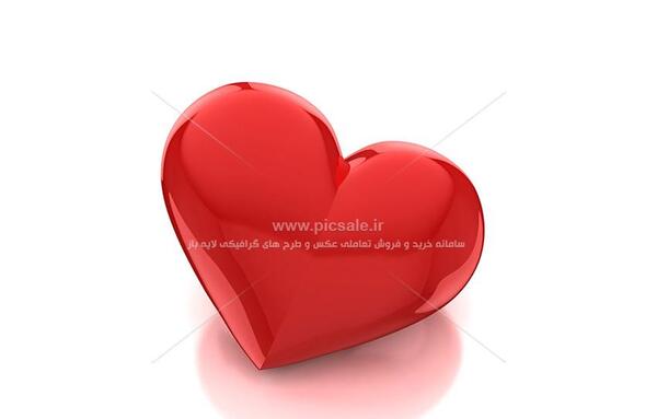 عکس لایه باز قلب