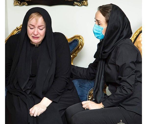 عکس سوسن پرور در مراسم ماه چهره