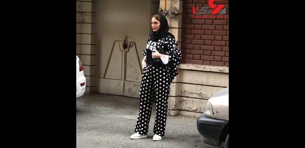 عکس بهنوش طباطبایی در مشهد