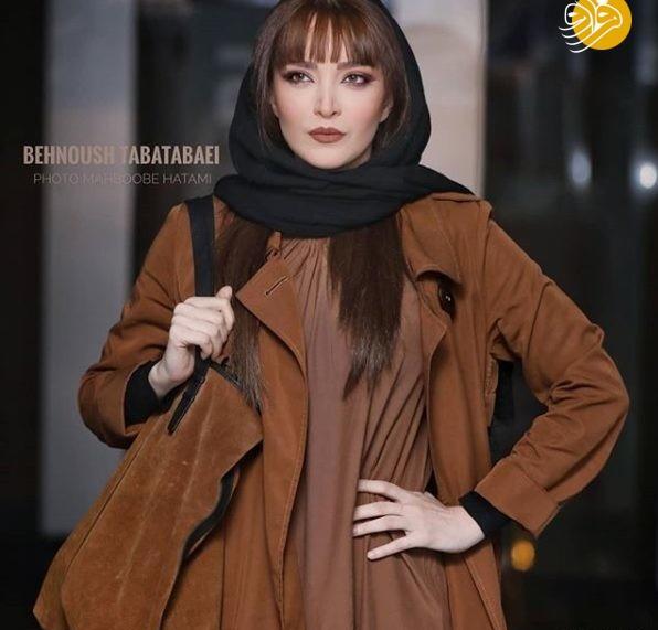 عکس بهنوش طباطبایی در مشهد