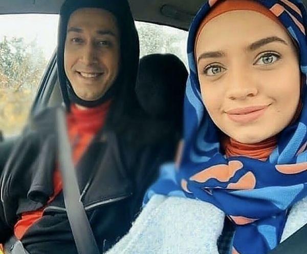 عکس بهرام افشاری با همسرش
