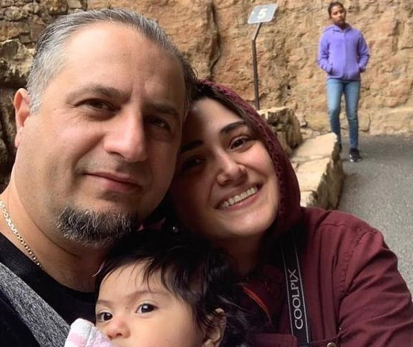 عکس باران کوثری و برادرش