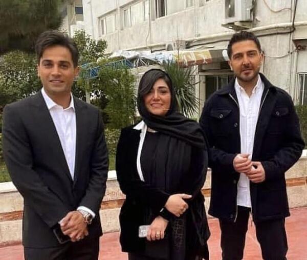 عکس باران کوثری و برادرش