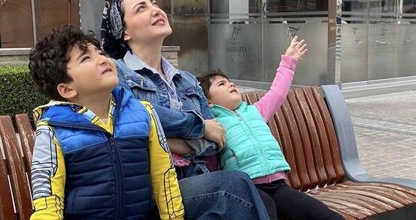 عکس شیلا خداداد و بچه هاش