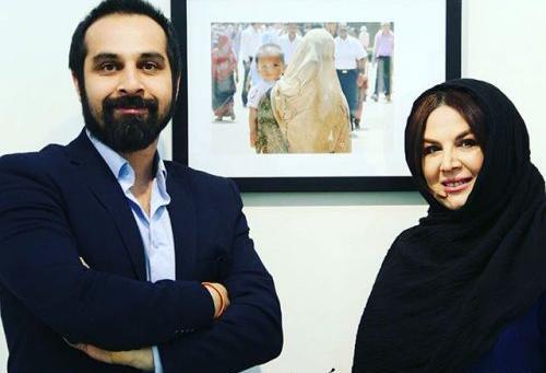 عکس بهروز پناهنده همسر شهره سلطانی