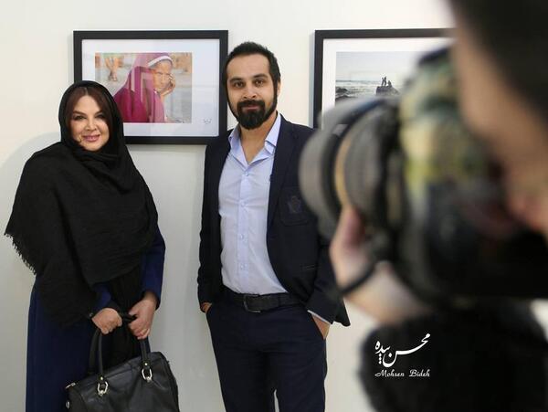 عکس بهروز پناهنده همسر شهره سلطانی