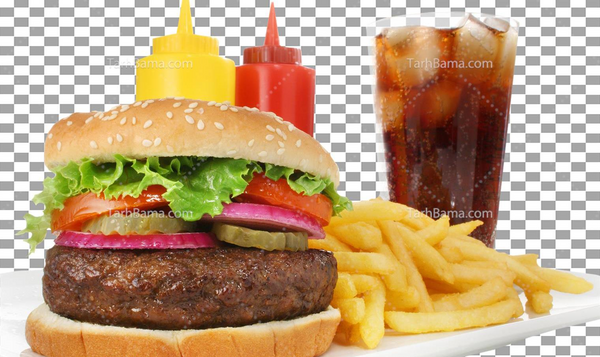 عکس با کیفیت همبرگر