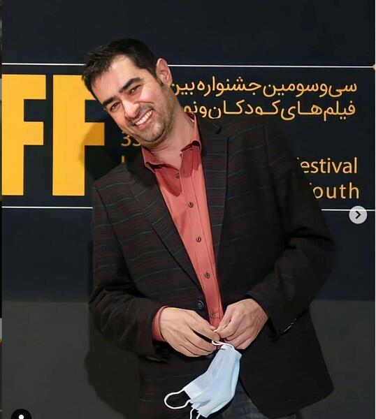 عکس شهاب حسینی با طرفدارانش