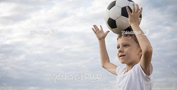 عکس فوتبال کودک