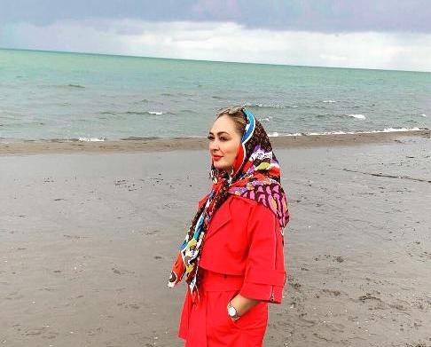 عکس از پسر الهام حمیدی
