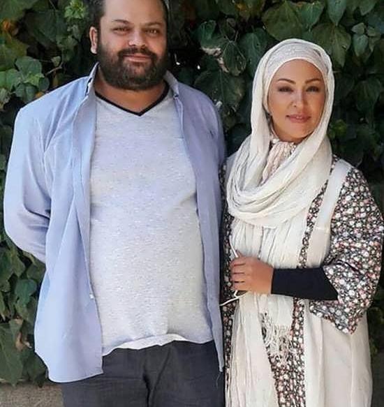 عکس عروسی زیبا بروفه و همسر