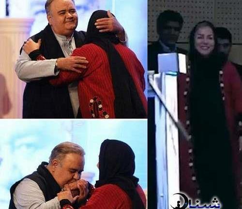 عکس اکبر عبدی و همسر و دخترش