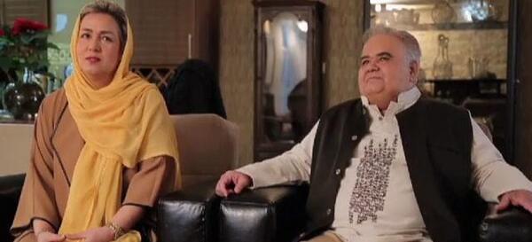 عکس اکبر عبدی و همسر و دخترش