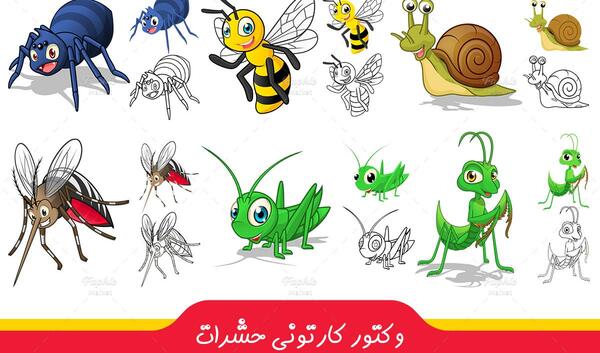 عکس نقاشی فانتزی حشرات