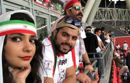عکس بهنام بانی و لیندا کیانی در روسیه