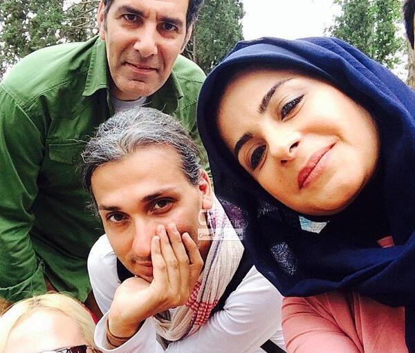 عکس خانوادگی سیما تیرانداز