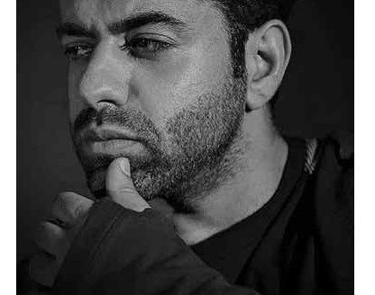 عکس سیاه سفید رضا بهرام