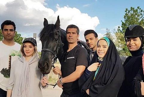 عکسهای سامان صفاری در سریال دلدادگان