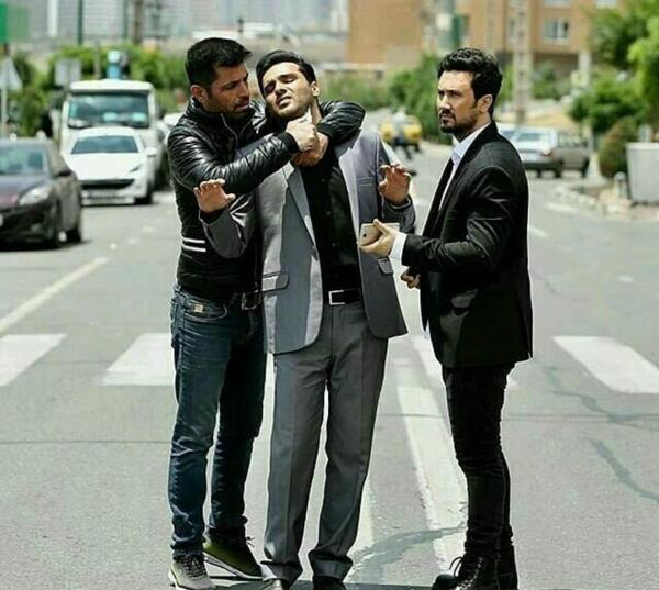عکسهای سامان صفاری در سریال دلدادگان