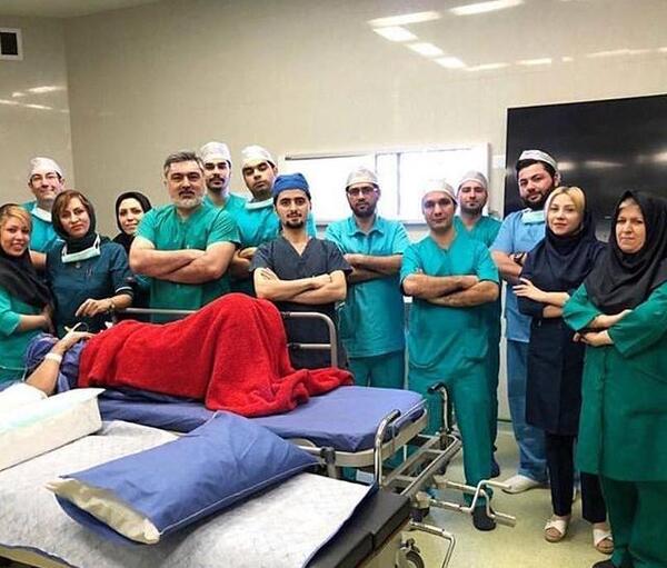 عکس همسر گیو شریفی