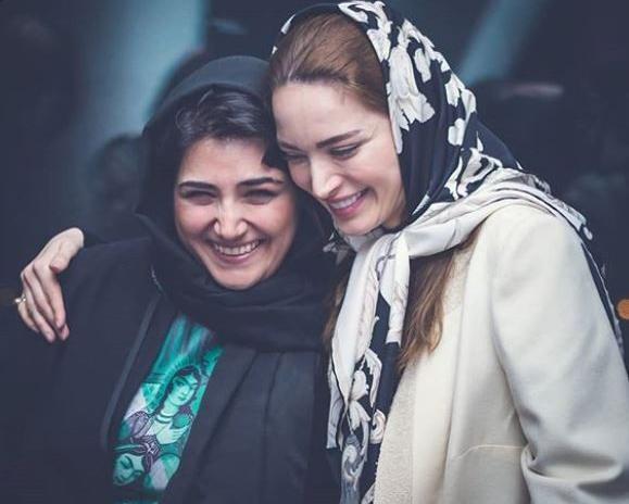 عکس بهنوش طباطبایی با خانواده